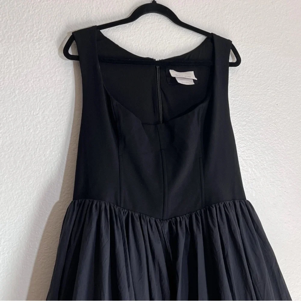 NWT BHLDN Jemma XL Scoop-Neck Corset Fit & Flare Black Anthropologie Maxi Dress - Picture 6 of 6